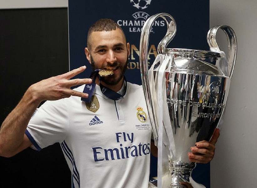 Karim Benzema en champions imagen