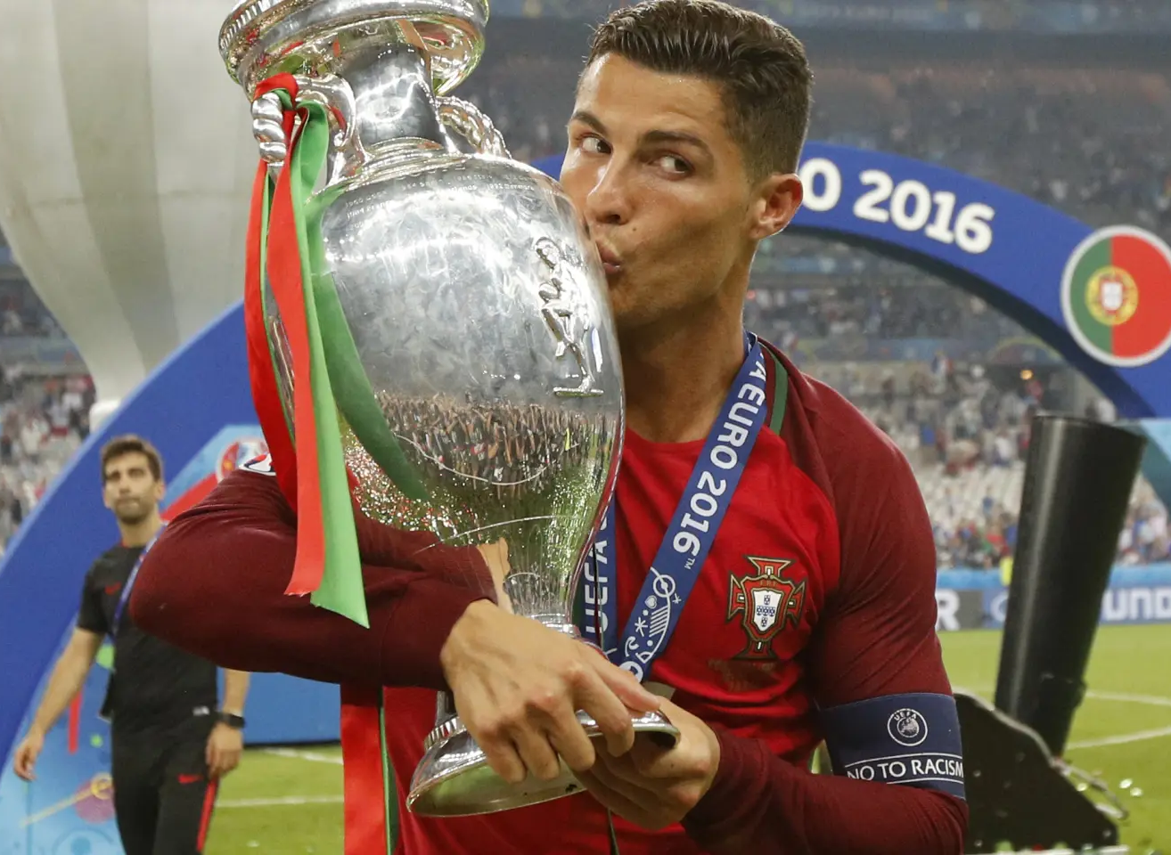 Cristiano Ronaldo en la EuroCopa imagen