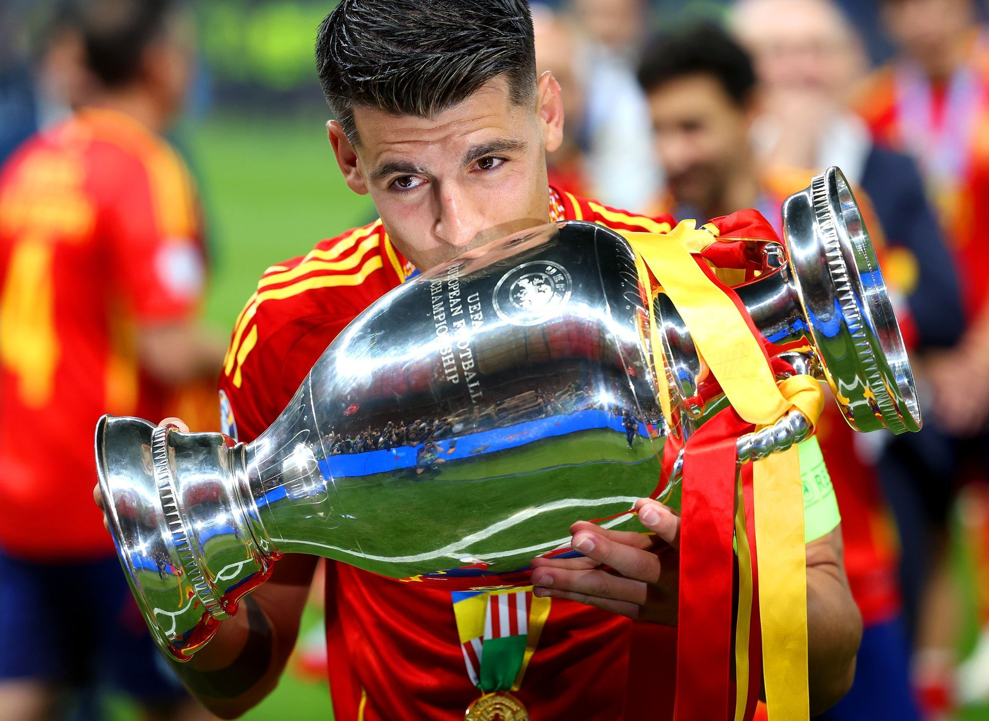 Albaro Morata en la EuroCopa imagen